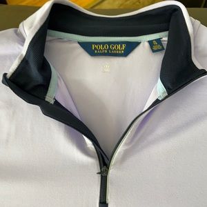 Ralph Lauren Golf quarter zip pullover Lavender color size XL